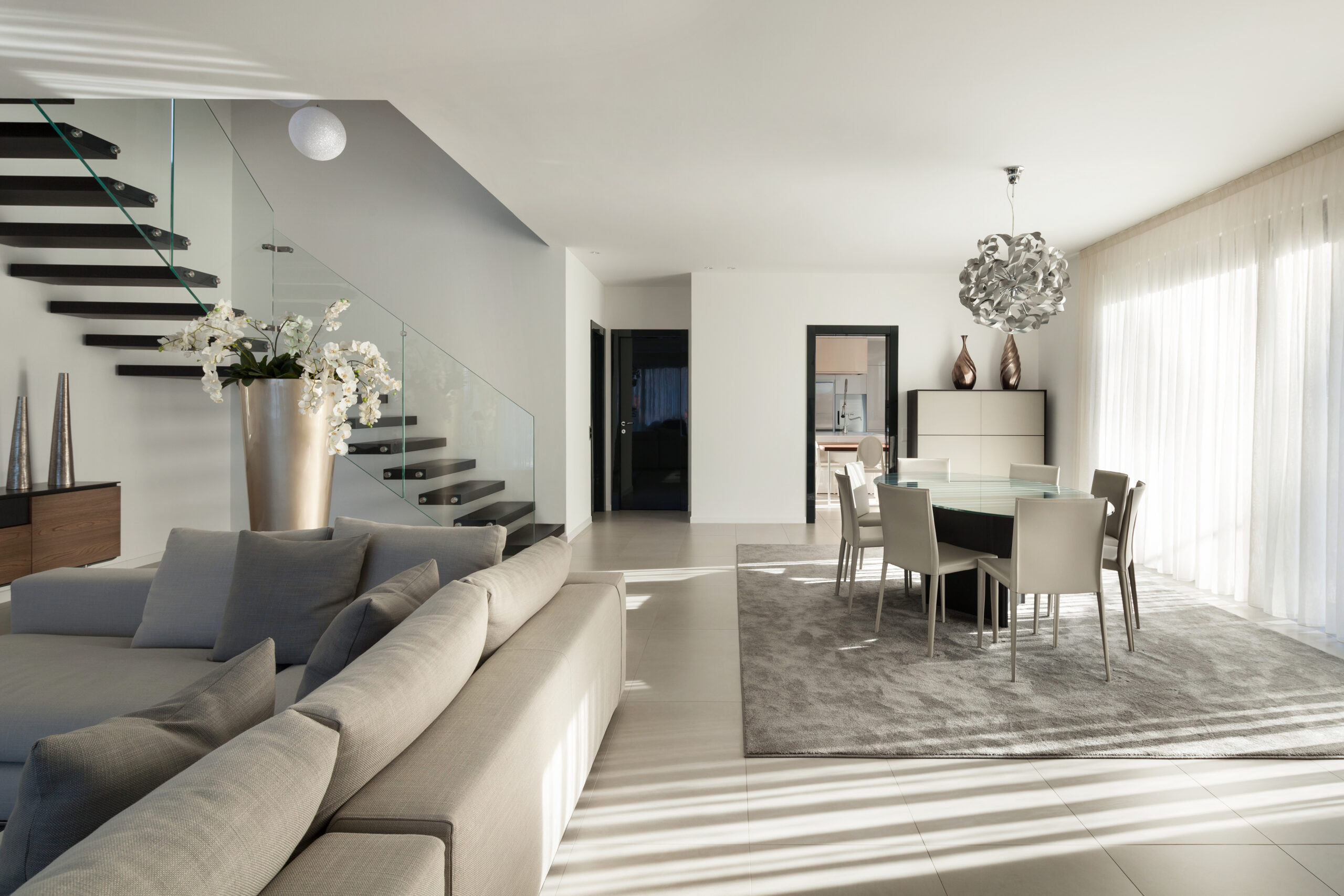 salon maison moderne
